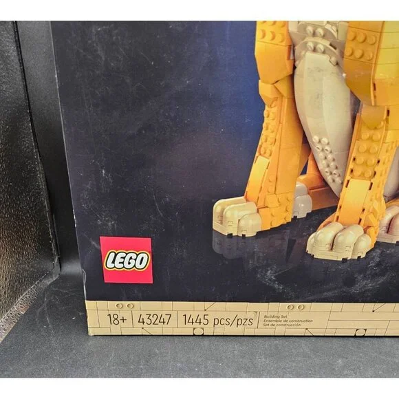 Lego Disney The Lion King Simba Building Set 43247 1445 Pcs 18+ Collectible Mode